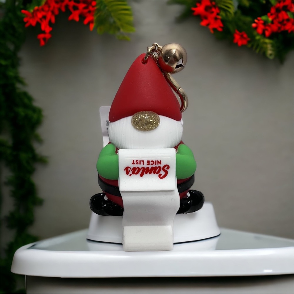 💎 Bath & Body Works Christmas SANTA GNOME Santa’s Nice List Pocketbac Holder
